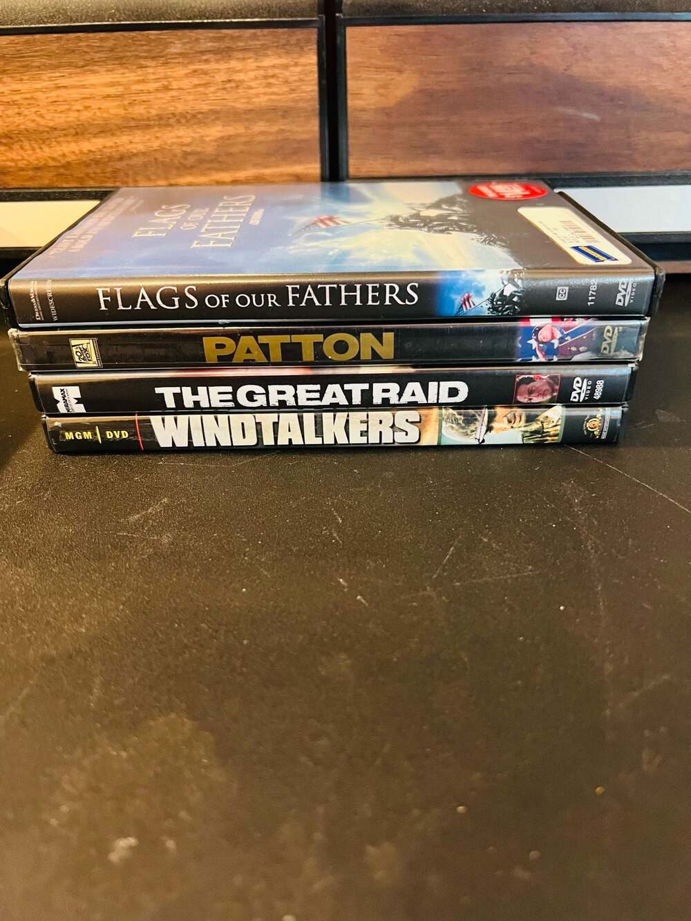 Lot of 4 World War II Action/Drama DVDs